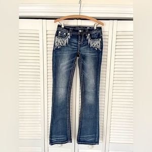 Miss Me Low-Rise Signature Boot Jeans